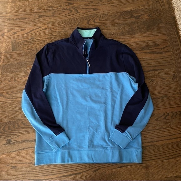 NWT men’s 1/4 zip long sleeve pullover - Picture 2 of 6